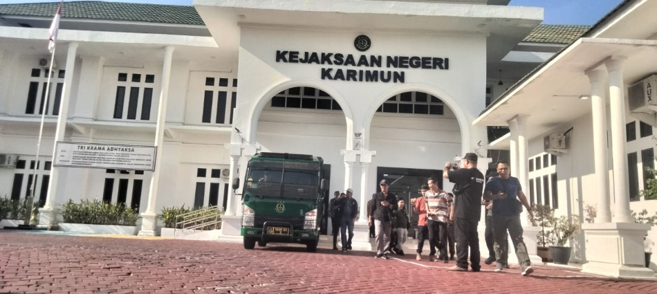 JPU Karimun Terima Pelimpahan 5 WNA Myanmar Kasus Narkotika Jaringan Internasional