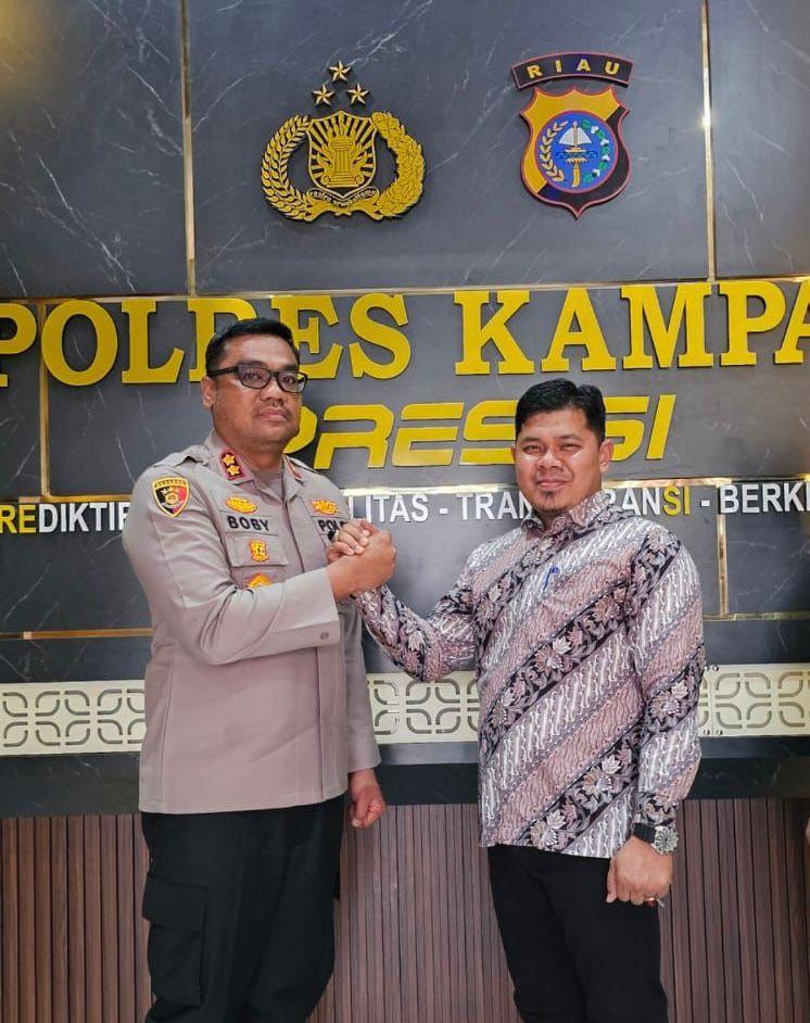 Pemuda Muhammadiyah Kampar: Polres Jadi Garda Terdepan Keamanan Masyarakat