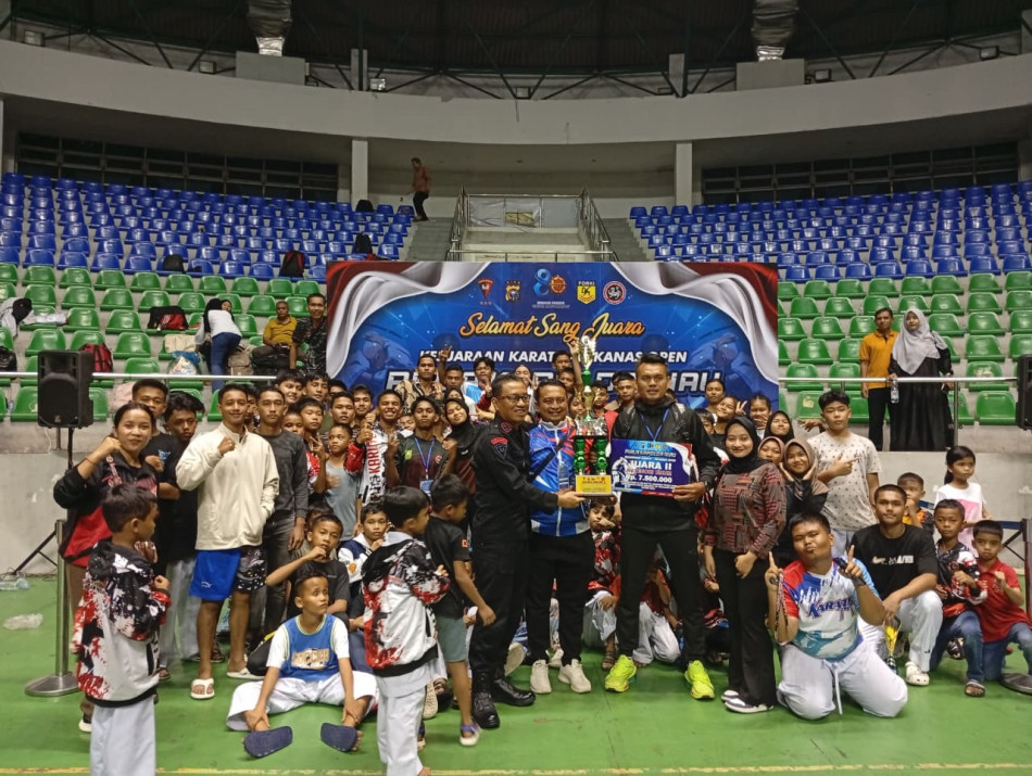 Kontingen Inkanas Polres Kampar Raih Juara Umum II di Piala Kapolda Riau 2025