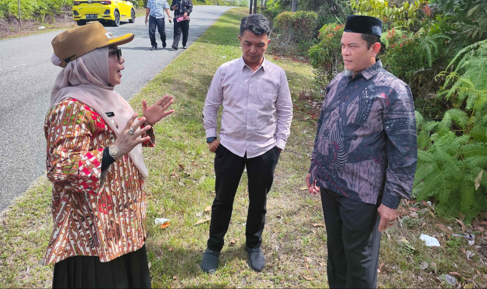 Pemkab Kampar Siap Wujudkan Program Sekolah Rakyat, Wakil Bupati Tinjau Lahan Pembangunan