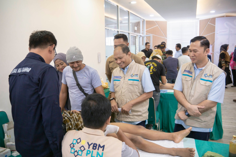 Libur Sekolah, YBM PLN Gelar Khitanan Massal untuk 105 Anak Yatim dan Dhuafa di Kampar