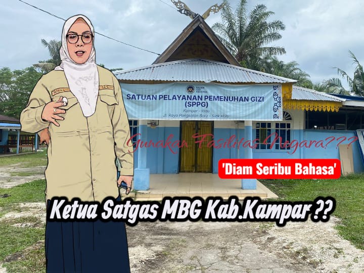 Dapur MBG Pangkalan Baru Diduga Manfaatkan Fasilitas Negara, Ketua Satgas Kampar Bungkam