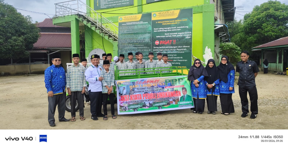 PPP Peringati Harlah ke-53 di Ponpes Kuntu, Habiburrahman: Wujud Kedekatan dengan Dunia Pesantren