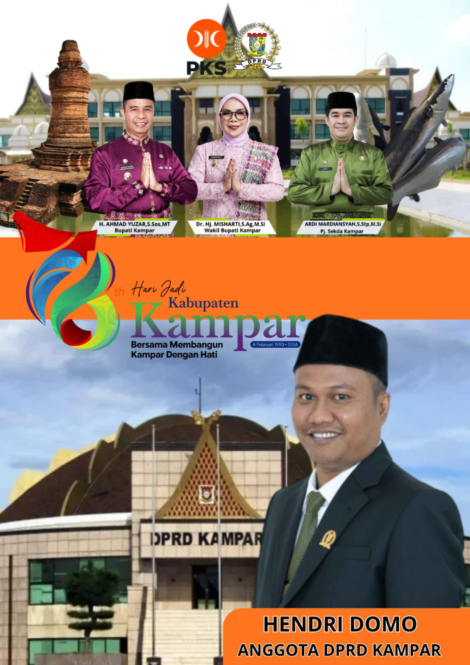 Iklan HUT Kampar