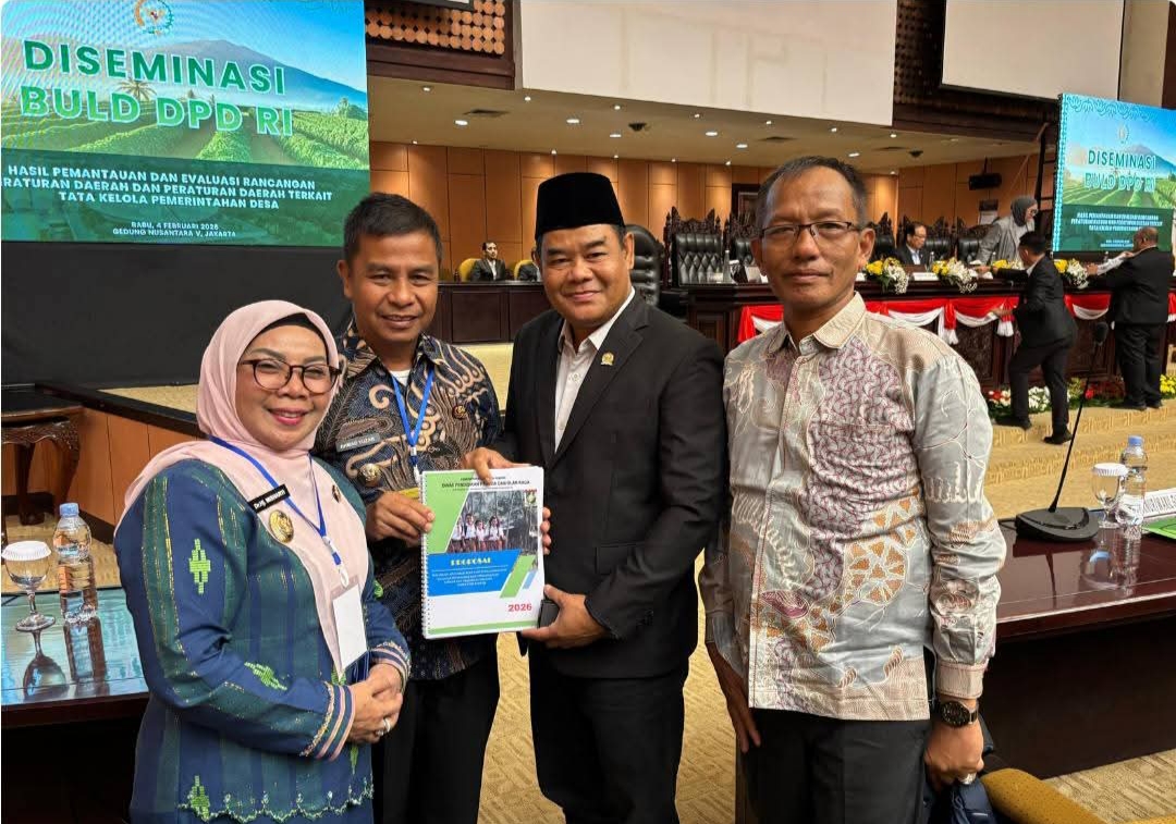 Plt Kadispora Kampar Helmi Hadiri Diseminasi BULD DPD RI di Jakarta