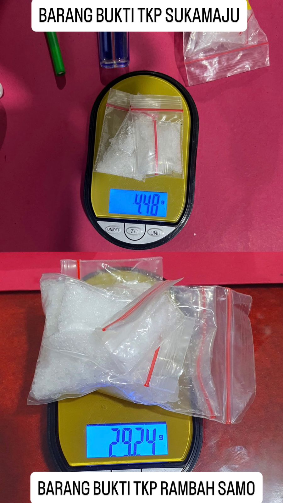 Polsek Ujung Batu Bongkar Jaringan Narkoba, 6 Tersangka Ditangkap di Dua Lokasi