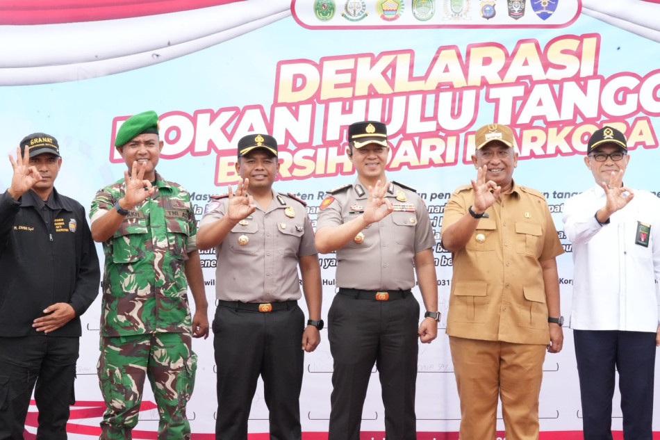 Pemkab dan Polres Rohul Perkuat Sinergi Berantas Narkoba, Satgas Anti Narkoba Resmi Dikukuhkan