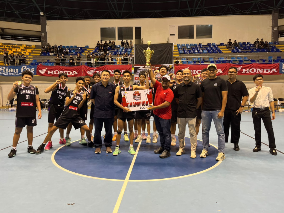 SMAN 1 Bangkinang Kota Juara HSBL 2026, Tundukkan SMA Plus 60-45 di Final Dramatis