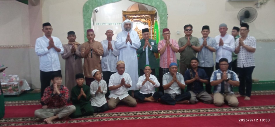 Maulid Nabi 1448 H, Safari Dakwah Syekh Muhammad Jaber di Masjid Nurul Yaqin Disambut Antusias Jamaah