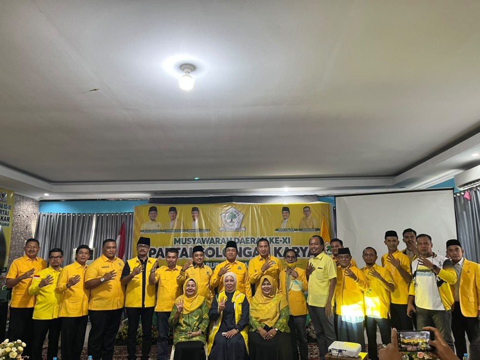 Musda XI Golkar Kampar Resmi Dibuka, Siapkan Kepemimpinan Baru