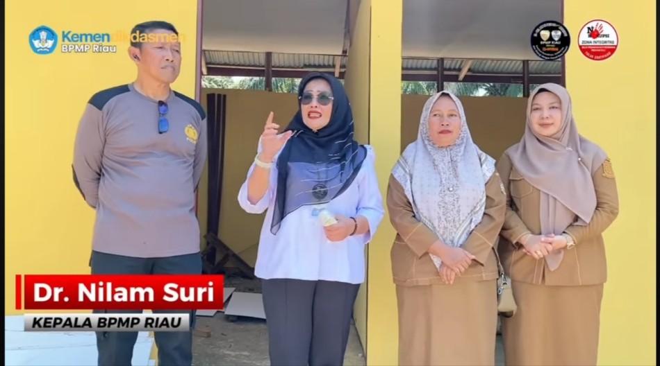 BPMP Riau Puji Respons Cepat Pemkab Kampar Benahi SD Kelas Jauh Sungai Agung