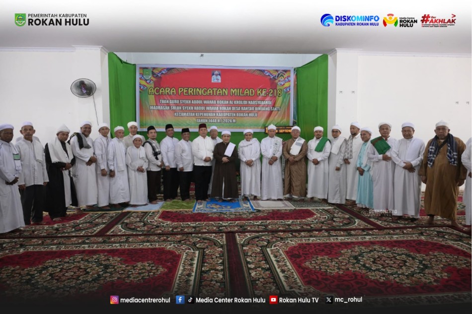 Puncak Milad ke-128 Syekh Abdul Wahab Rokan Berlangsung Khidmat