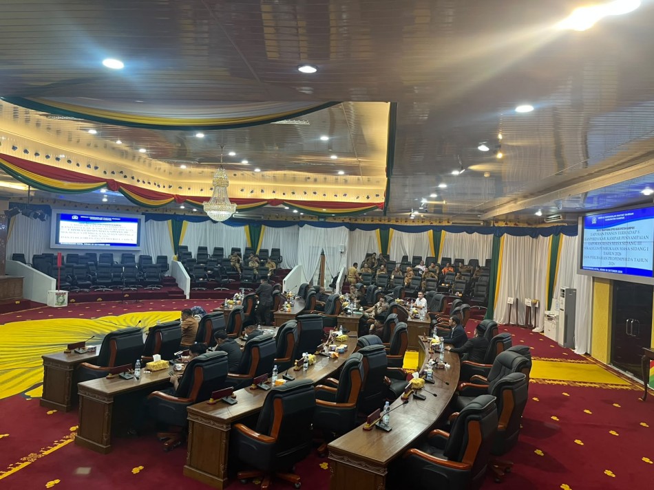 Paripurna 8 Ranperda Kampar Gagal Digelar, Hanya 20 dari 45 Dewan Hadir