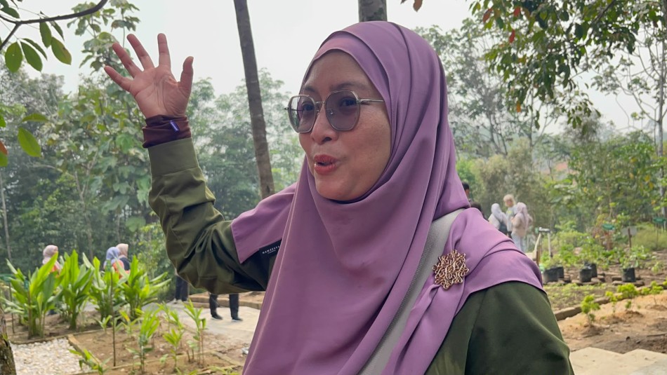 Nur Nisha Mohd Idrus Nilai Kebun Raya Universitas Pahlawan Berpotensi Jadi Pusat Konservasi Hayati di Riau