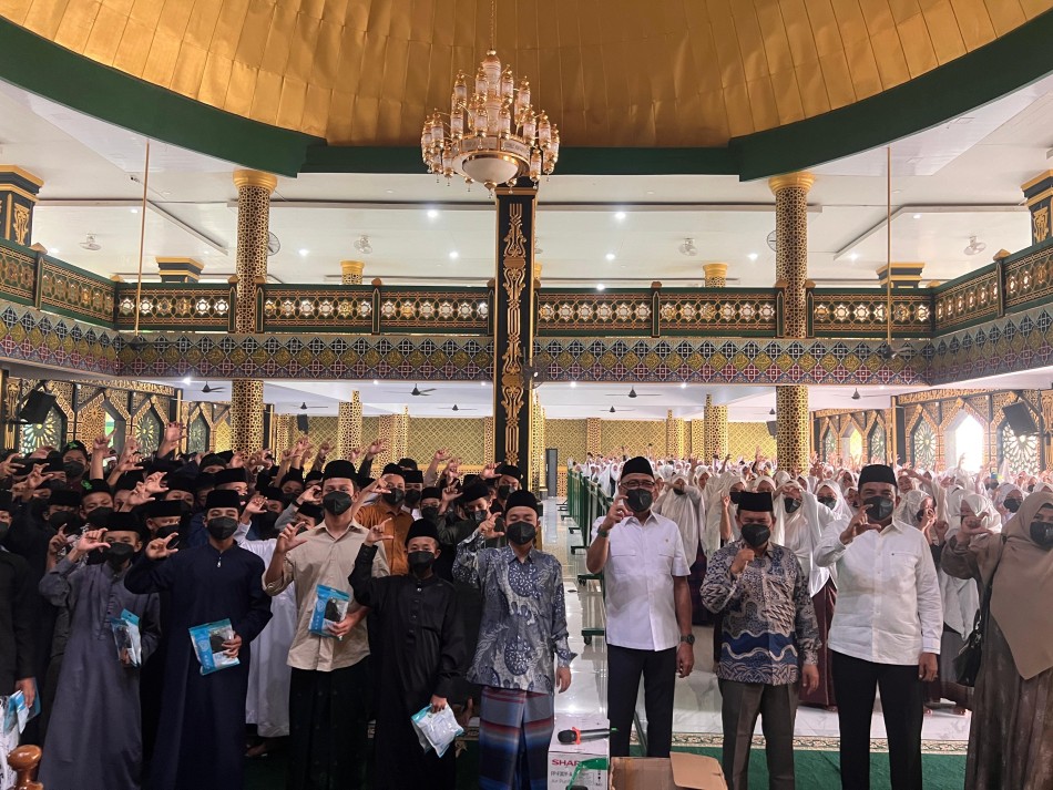 Lindungi Santri dari Kabut Asap, Gus Muhaimin Resmikan Rumah Bebas Asap di Pekanbaru