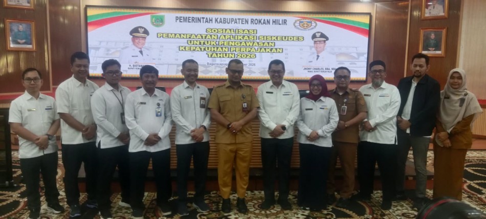 Pemkab Rohil Perkuat Pengawasan Pajak dan Tata Kelola Keuangan Kepenghuluan