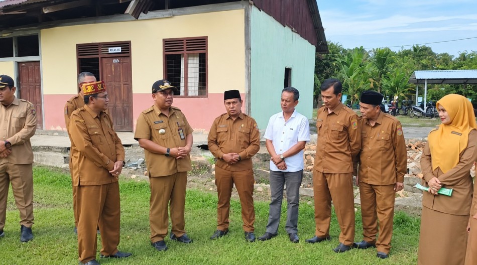 Bangunan SMPN 1 Koto Kampar Hulu Memprihatinkan, Renovasi Dianggarkan pada 2027