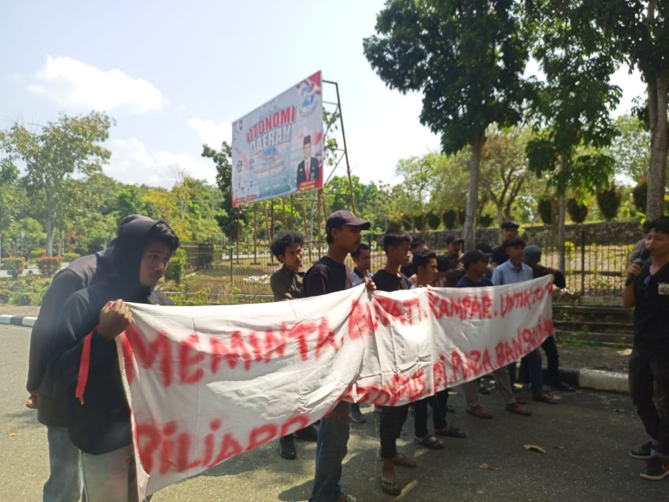 GPR Riau Gelar Aksi Demo, Tuntut Penutupan Billiard Octopus