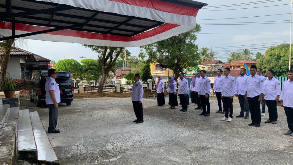 BNK Kampar Gelar Apel Pagi Perdana, Dorong Disiplin dan Semangat Kerja