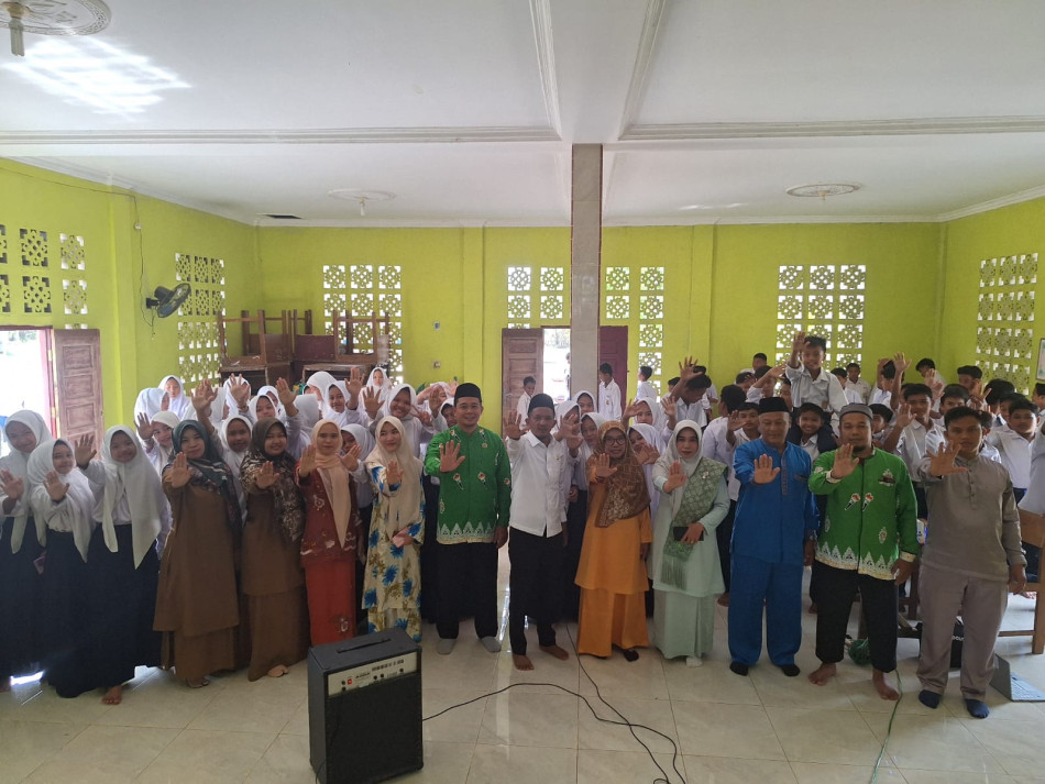 KUA Kecamatan Salo Gelar Bimbingan Remaja Usia Sekolah di SMPN 2 Salo